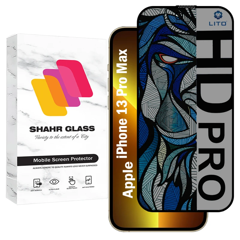 محافظ صفحه نمایش شهر گلس مدل LITOPRV مناسب برای گوشی موبایل اپل iPhone 13 Pro Max
