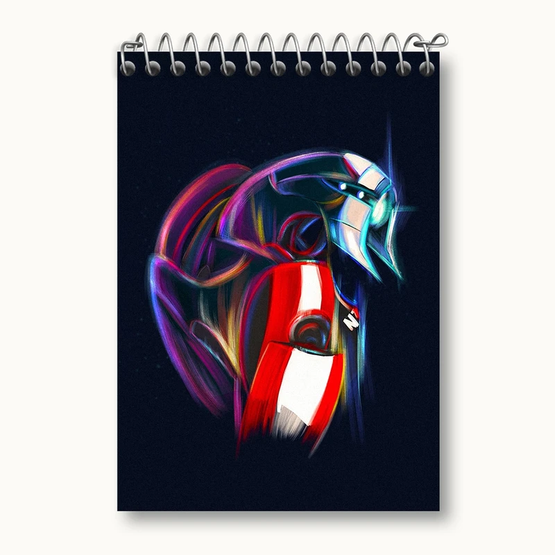 دفتر یادداشت 50 برگ خندالو مدل بازی مس افکت (Mass Effect) کد 31558