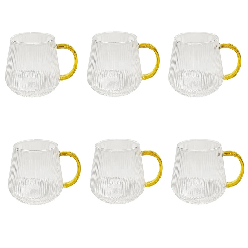 لیوان طرح شیار دار کد 1369n 102 بسته شش عددی