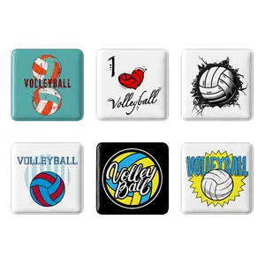 مگنت خندالو طرح والیبال Volleyball کد 1703A مجموعه 6 عددی