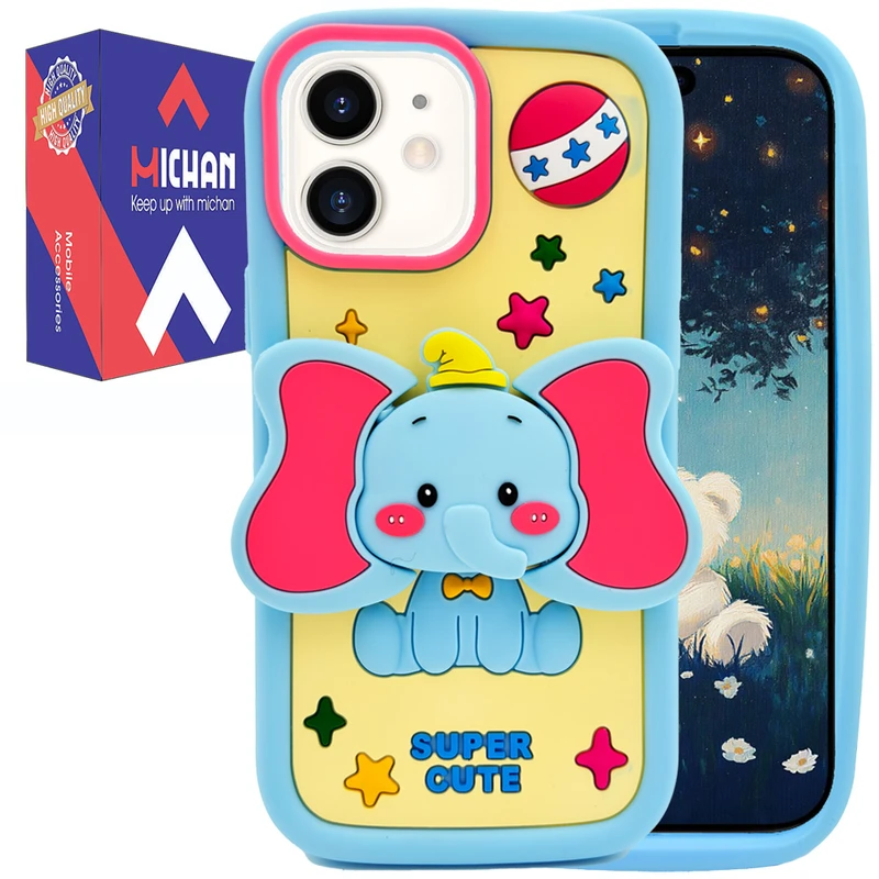 کاور میچان طرح فیل مناسب برای گوشی موبایل اپل IPHONE 11