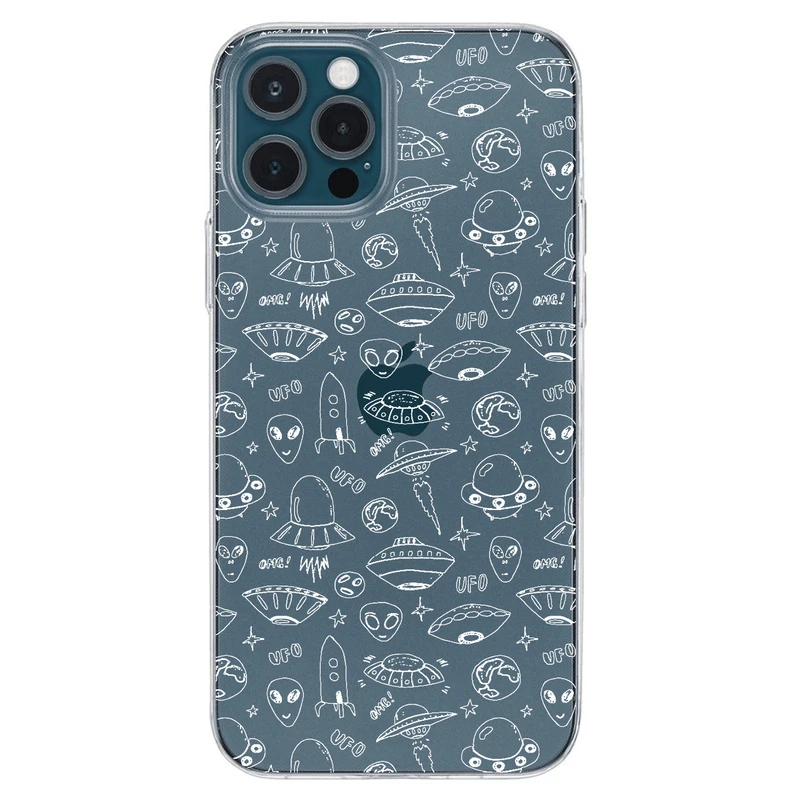 کاور مگافون طرح یوفو مدل C46-W مناسب برای گوشی موبایل اپل Iphone 12 Pro Max