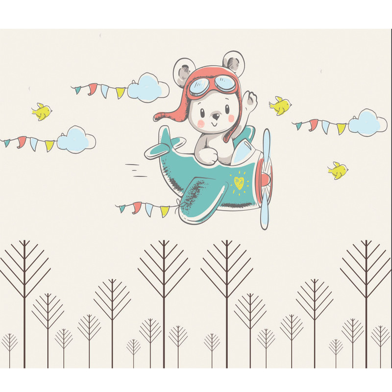 پوستر دیواری اتاق کودک مدل 3058