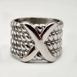 انگشتر زنانه مدل ایکس