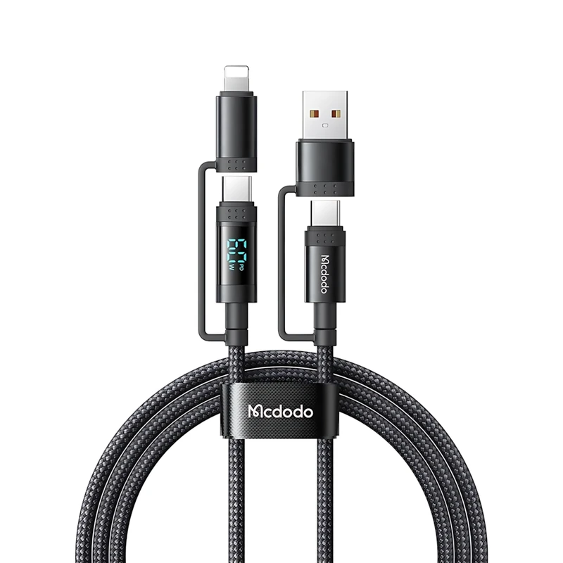 کابل تبدیل USB-C به USB/لایتنینگ مک دودو مدل CA-1990 طول 1.2 متر