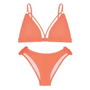 مایو 2 تکه زنانه کاپشی مدل 4003RM