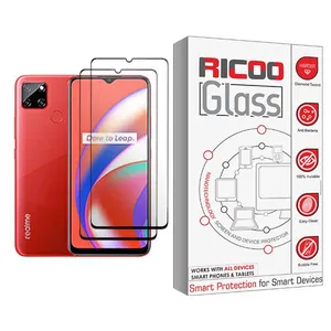 Ricoo Ricoo Glass MIX002 Screen Protector For Realme C12 Pack Of 2