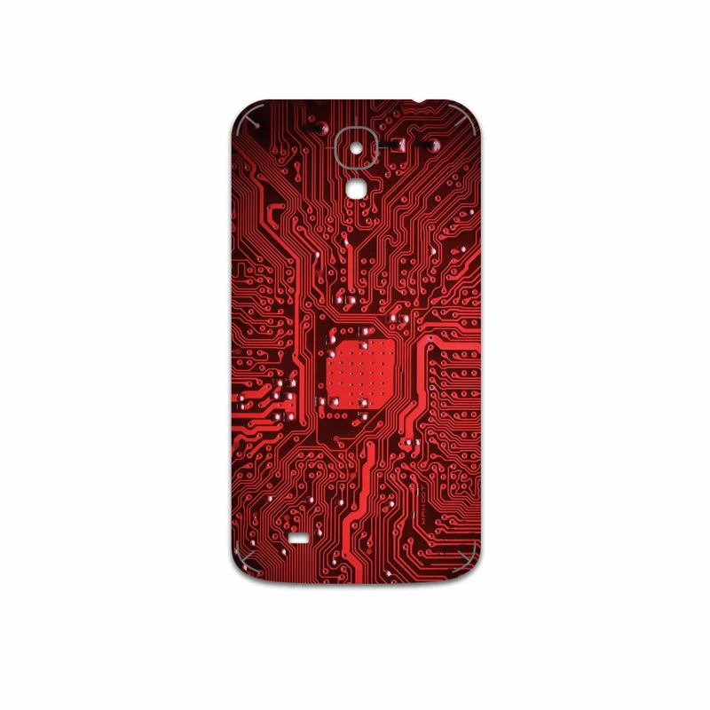 برچسب پوششی ماهوت مدل Red Printed Circuit Board مناسب برای گوشی موبایل سامسونگ Galaxy Mega 6.3 I9200