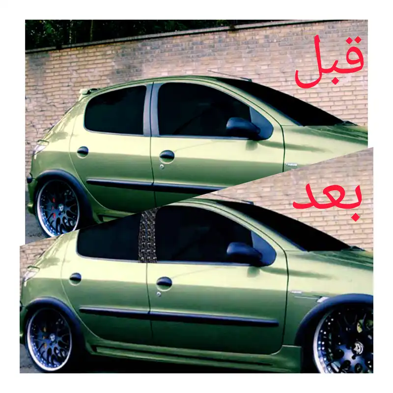 برچسب بدنه خودرو طرح سه بعدی کد 135AZ 02  3d