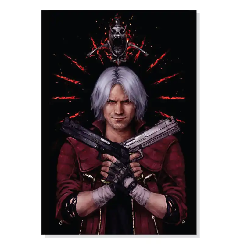 پوستر طرح گیمینگ دانته مدل M0523