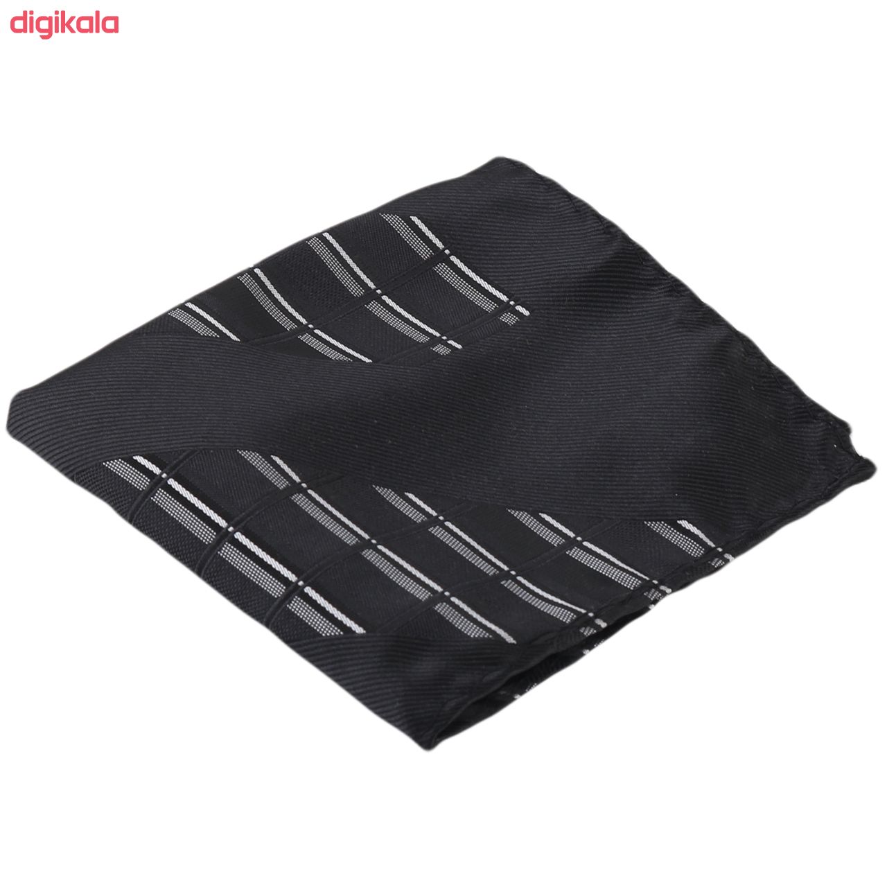 ست کراوات و دستمال جیب و دکمه سردست مردانه فرانکو فروزی مدل F-101839 main 1 2