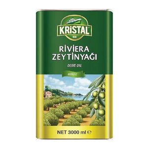 روغن زیتون بکر کریستال - 3 لیتر