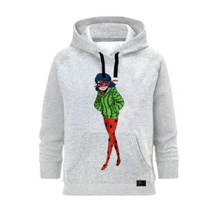 هودی زنانه مدل یلدا کد J115 رنگ طوسی