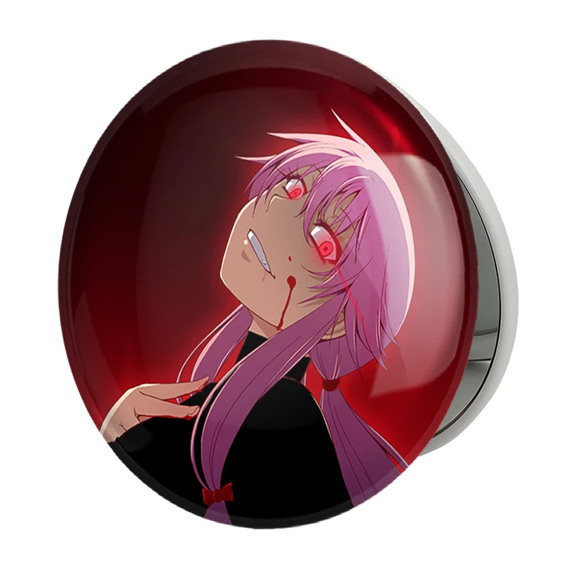 آینه جیبی خندالو طرح یونو انیمه میرای نیکی مدل تاشو کد 32390