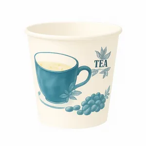 لیوان یکبار مصرف مدل tea بسته 25 عددی