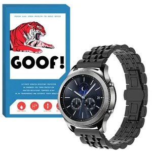بند گوف مدل rlx-01 مناسب برای ساعت هوشمند سامسونگ Galaxy Gear S3 Classic