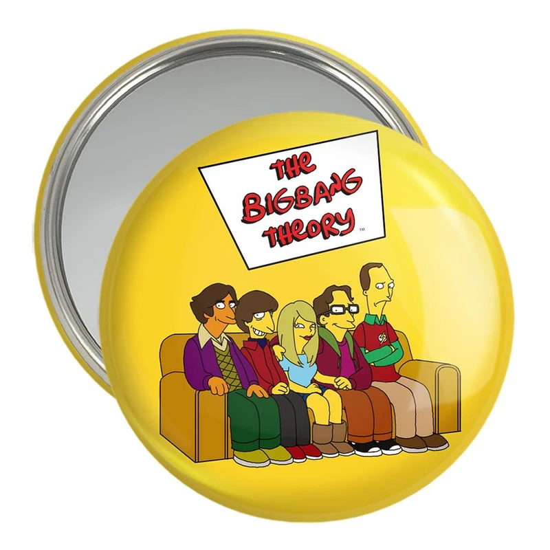 آینه جیبی خندالو مدل سریال تئوری بیگ بنگ The Big Bang Theory  کد 13312