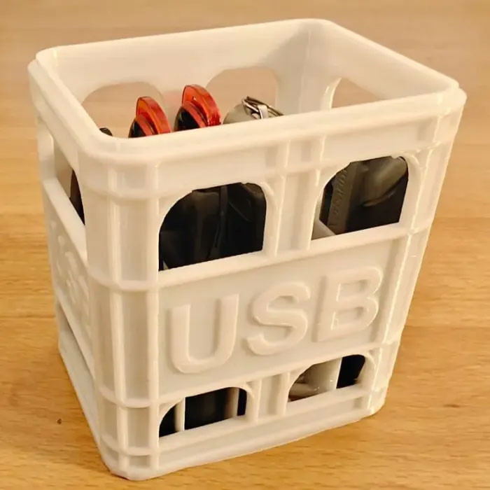 پایه نگهدارنده USB فلش مموری طرح جعبه نوشابه