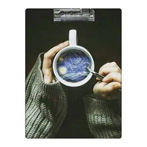 تخته شاسی طرح نوشیدنی شب ستاره باران کد  5722224 سایز A4