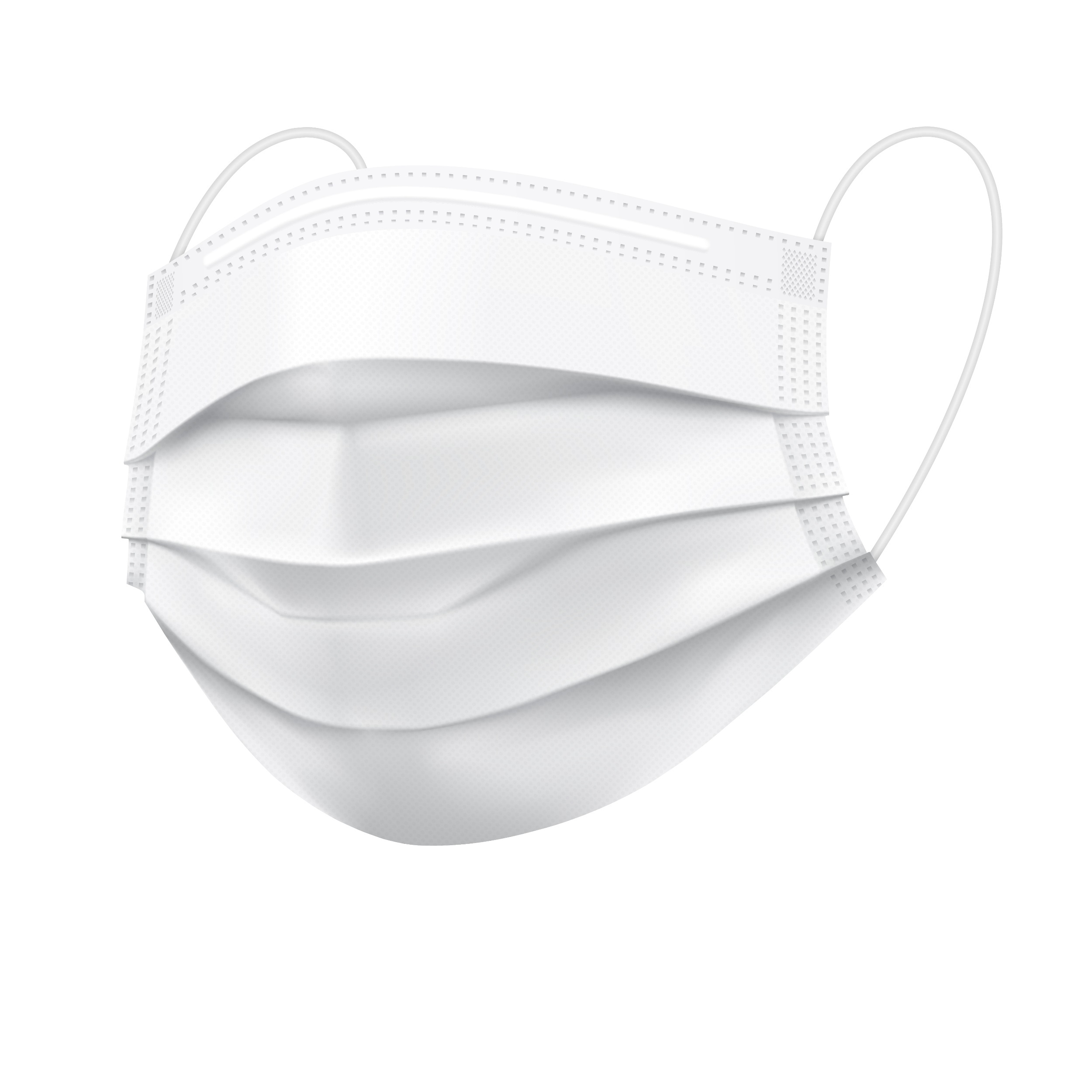 نقد و بررسی ماسک تنفسی مدل سه لایه سفید 608040001 بسته 50 عددی توسط خریداران