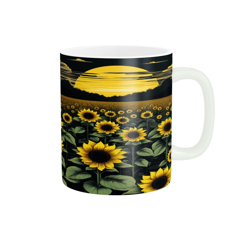 ماگ پادآفرین مدل شب های پرستاره ونگوگ کد p9704