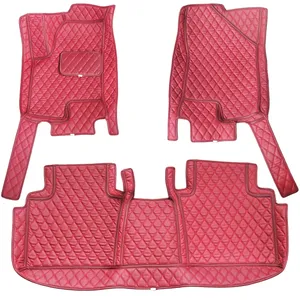 کفپوش 5بعدی خودرو مدل Ts چرم گلدوزی مناسب برای دیگنیتی