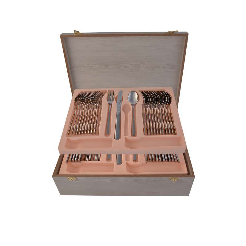 سرویس قاشق و چنگال 54 پارچه ام جی اس مدل SHICAGO(Ch)006