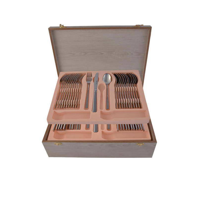 سرویس قاشق و چنگال 72 پارچه ام جی اس مدل DONA(GE)001