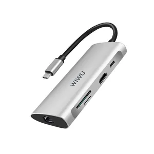هاب 8 پورت usb-c ویوو مدل Alpha 831HRT