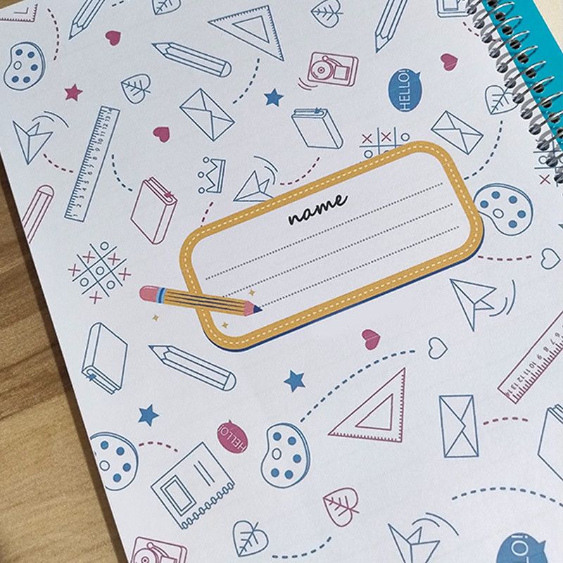 دفتر مشق 80 برگ آی چاپ مدل کامیک طرح سینامورول کد 334