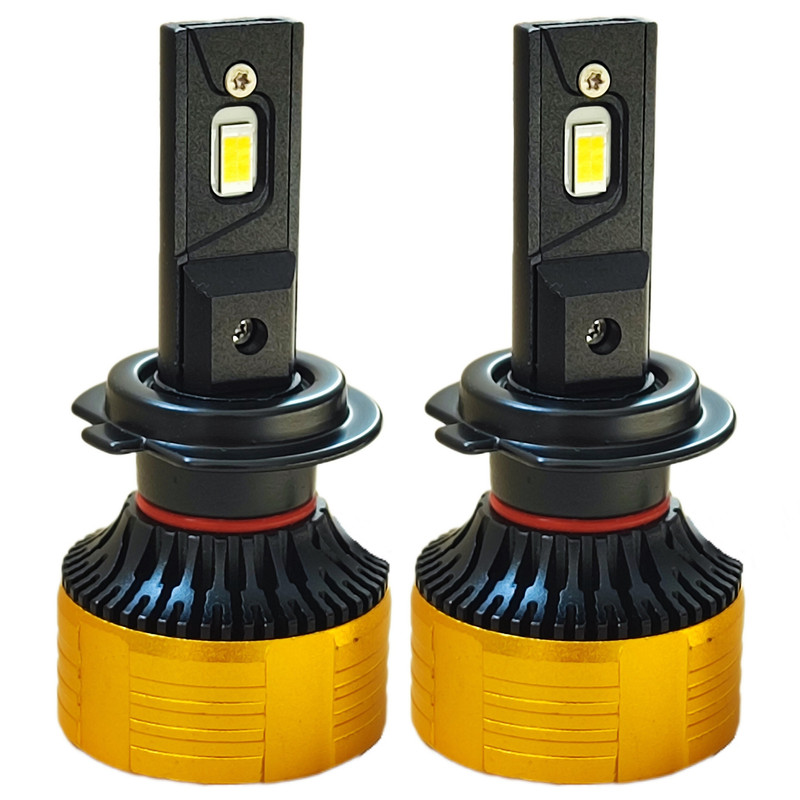 هدلایت لامپ خودرو تی بی اس دیزاین مدل T43 PRO پایه H7 بسته دو عددی