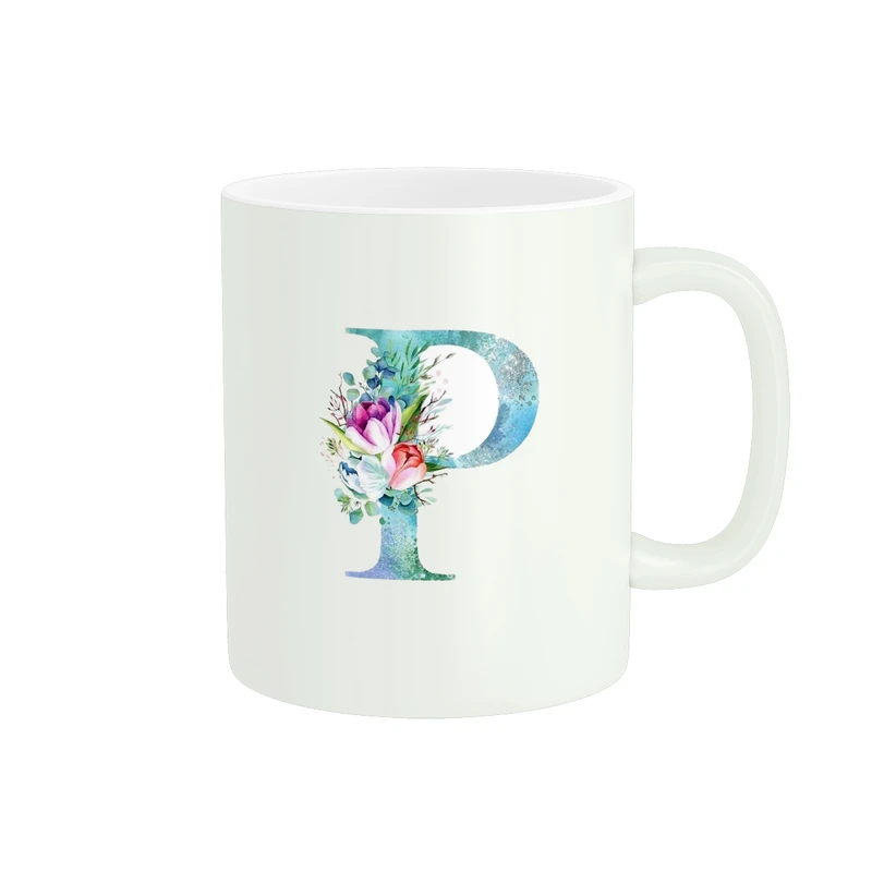 ماگ پاد آفرین طرح حرف P کد 445