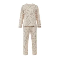 ست تیشرت آستین بلند و شلوار راحتی زنانه مدل خرسی