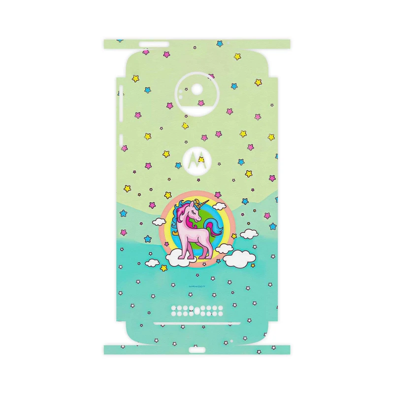 برچسب پوششی ماهوت مدل Rainbow unicorn adventure-FullSkin مناسب برای گوشی موبایل موتورولا Moto Z