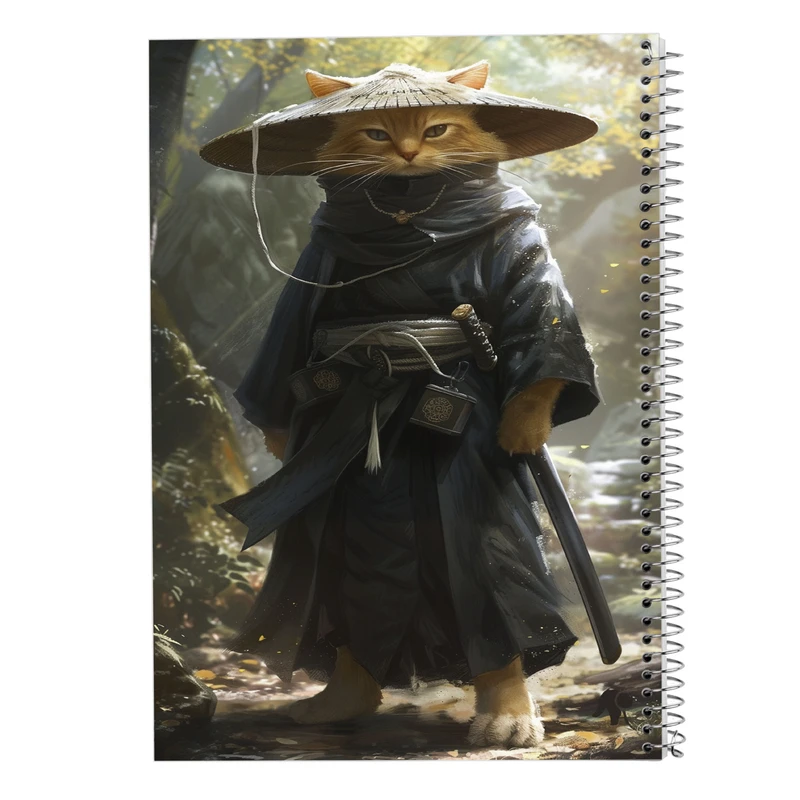 دفتر نت موسیقی 50 برگ مدوپد مدل حیوانات جنگجو کد DF14793