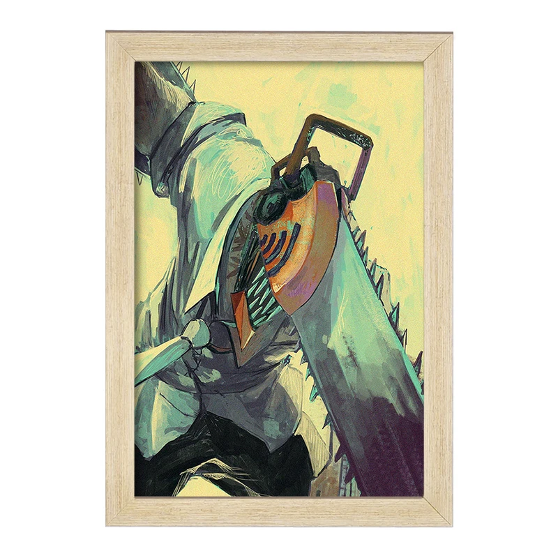 تابلو خندالو مدل دنجی انیمه مرد اره ای Chainsaw Man  کد 18001