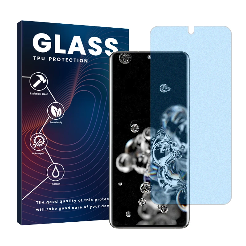محافظ صفحه نمایش مات ضداشعه آبی گلس مدل Resistant مناسب برای گوشی موبایل سامسونگ Galaxy S20 Ultra