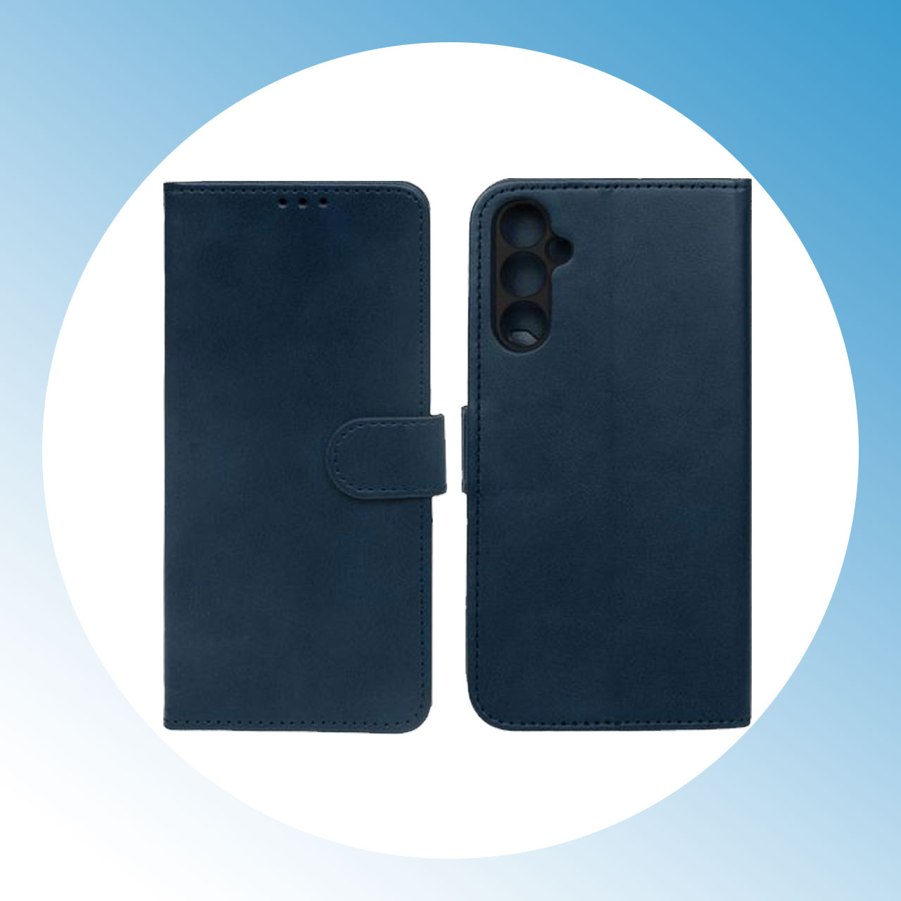کیف کلاسوری قاب کاور مدل Kiba مناسب برای گوشی موبایل سامسونگ Galaxy A55