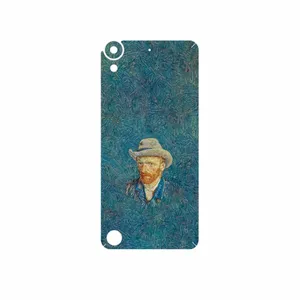 MAHOOT Self portrait with a gray felt hat Cover Sticker for HTC Desire 630