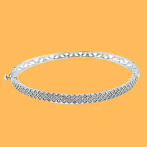 دستبند نقره زنانه مدل پرنس rzzde-0115