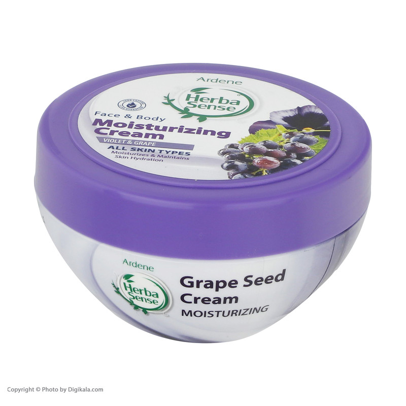 کرم مرطوب کننده آردن هرباسنس مدل Violet And Grape وزن 150 گرم کرم مرطوب کننده آردن هرباسنس مدل Violet And Grape وزن 150 گرم