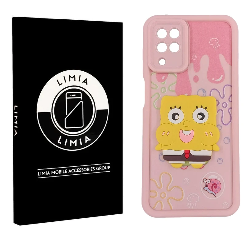 کاور لیمیا مدل سولید طرح عروسکی مناسب برای گوشی موبایل سامسونگ Galaxy A22 4G