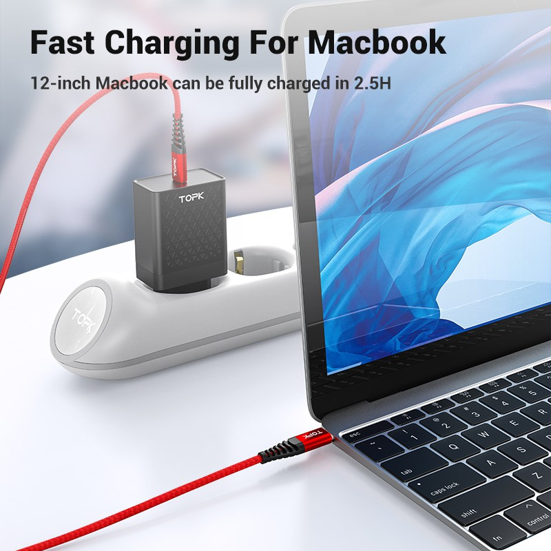 کابل تبدیل USB به MicroUSB تاپکی مدل M2 طول 2 متر