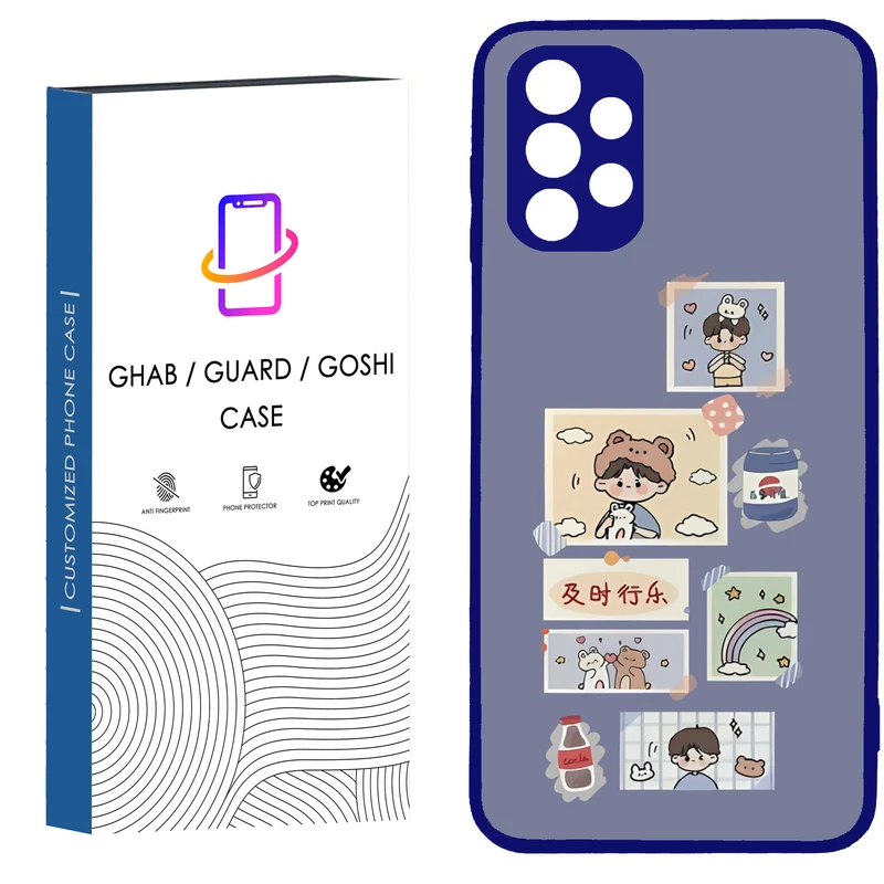 کاور قاب گارد گوشی طرح دخترانه کد BN TPUمناسب برای گوشی موبایل سامسونگ Galaxy A32 4G