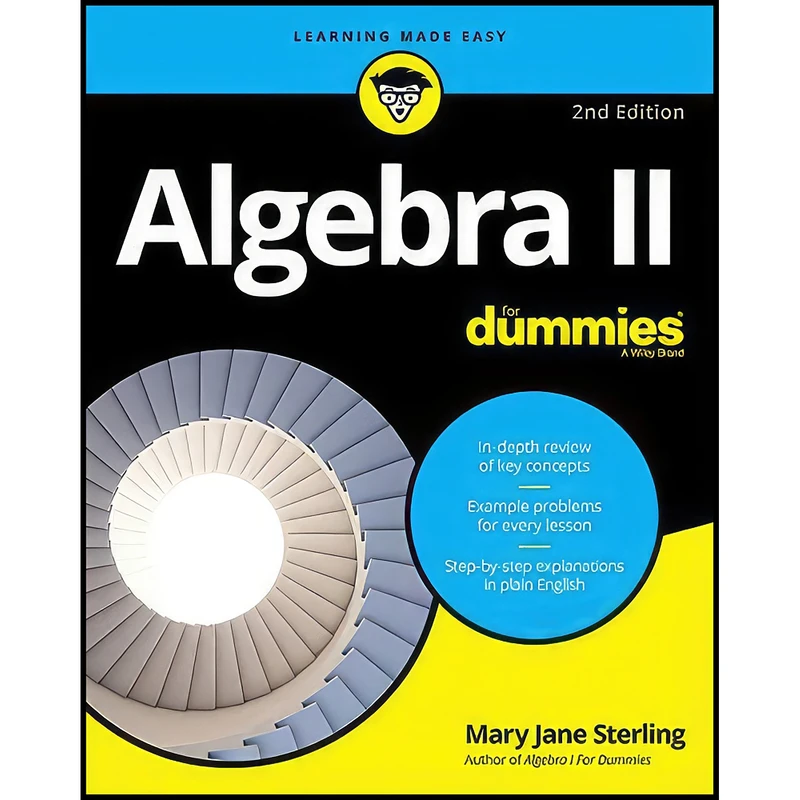 کتاب Algebra II For Dummies اثر Mary Jane Sterling انتشارات Standards Information Network
