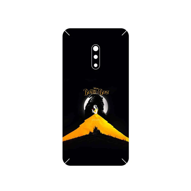 برچسب پوششی ماهوت مدل Beauty and the Beast مناسب برای گوشی موبایل اپو Realme X