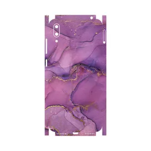 MAHOOT Purple Marble-FullSkin Cover Sticker for Huawei Y7 Pro 2019