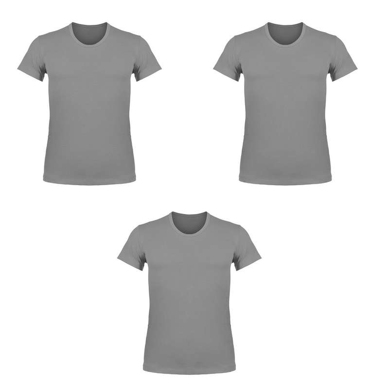 زیرپوش آستین دار مردانه مدل DA بسته 3 عددی