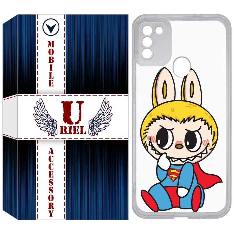 کاور یوریل قاب مدل Clear کد 147 طرح لبوبو Labubu مناسب برای گوشی موبایل سامسونگ Galaxy A11 / M11