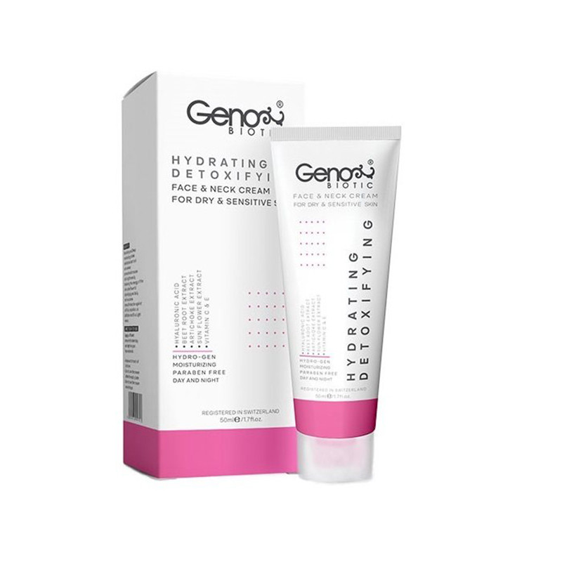 کرم آبرسان ژنوبایوتیک مدل Detoxifing حجم 50 میلی لیتر مجموعه 2 عددی کرم آبرسان ژنوبایوتیک مدل Detoxifing حجم 50 میلی لیتر مجموعه 2 عددی